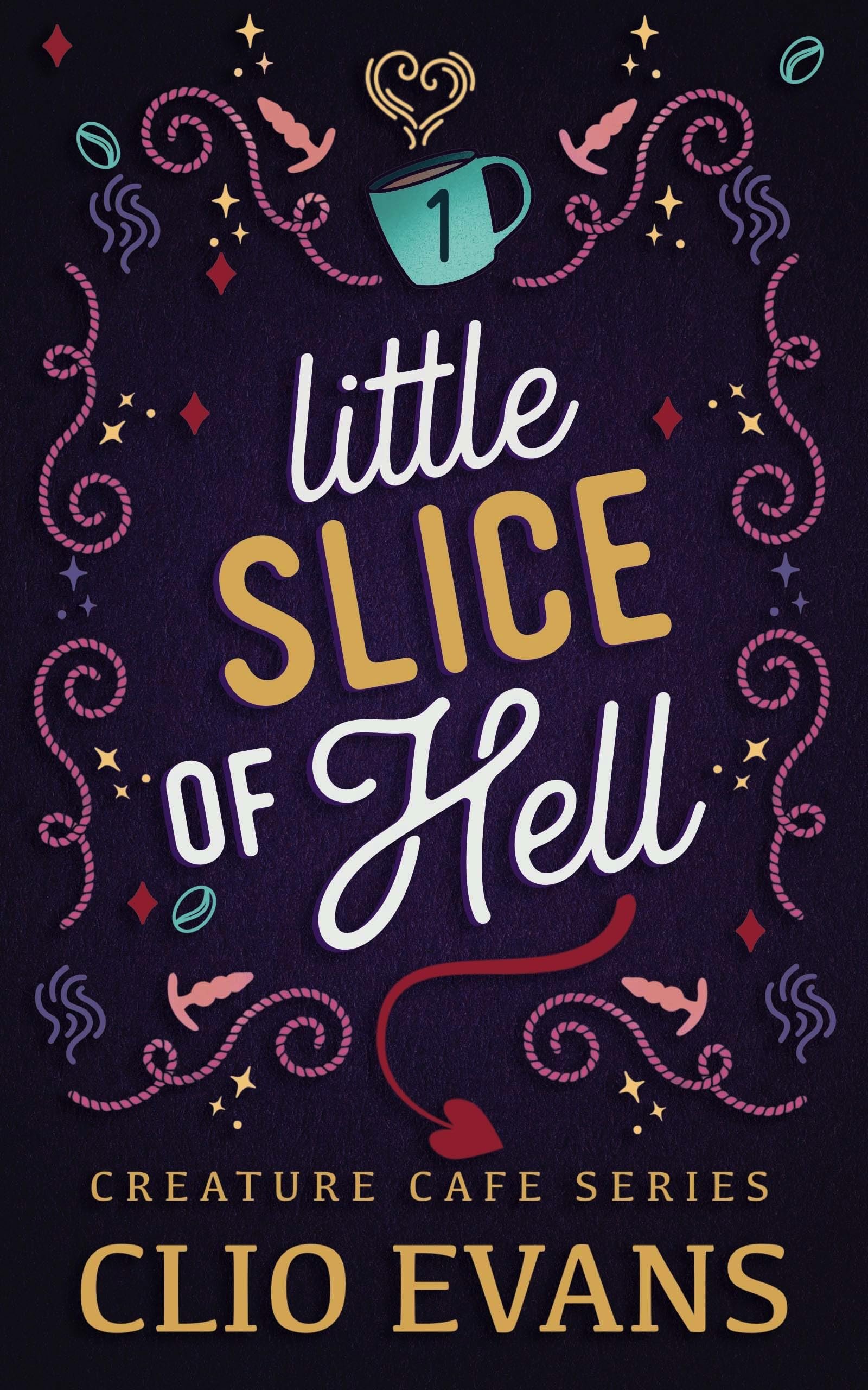 Little Slice of Hell (MM Monster Romance) (Creature Cafe Series Book 1) Cover